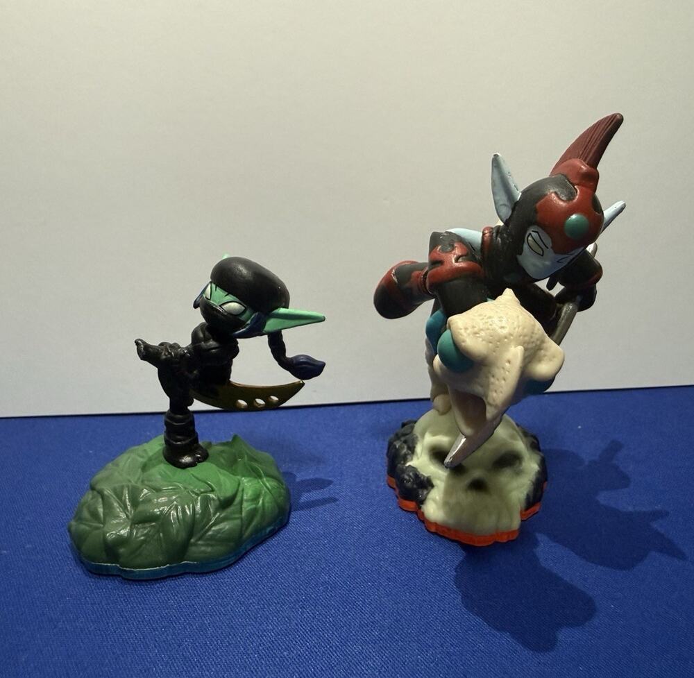 Fright Rider & Stealth Elf Skylanders Giants Lot of 2